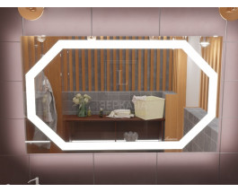 Зеркало для ванной с подсветкой Потенза 170х80 см